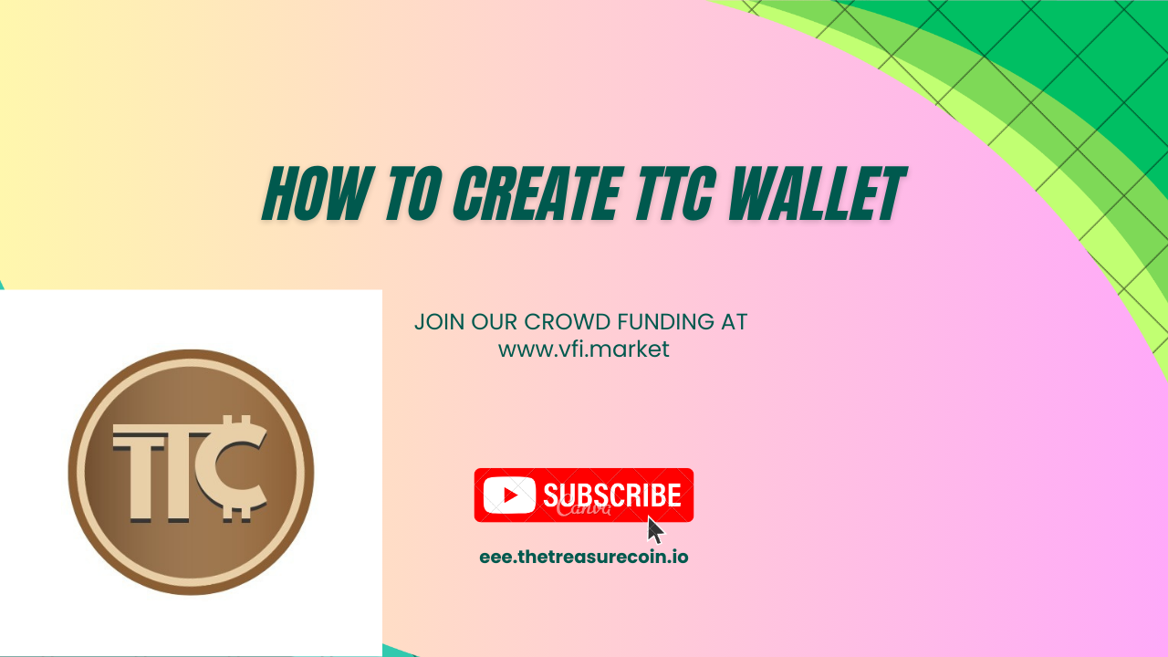 HOW TO CREATE TTC WALLET